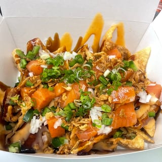 Salmon Nachos