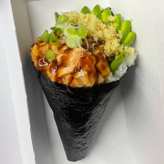 Baked Salmon Temaki