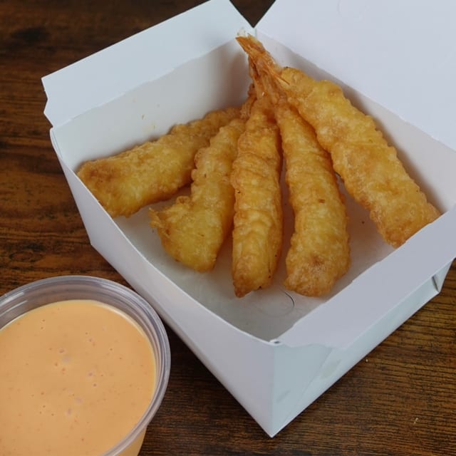 Shrimp Tempura.