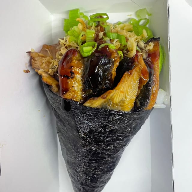 Eel Temaki.