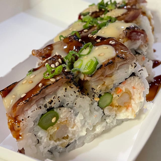 Surf N Turf Roll (Cooked).