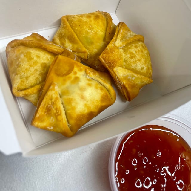 Crab Rangoon.