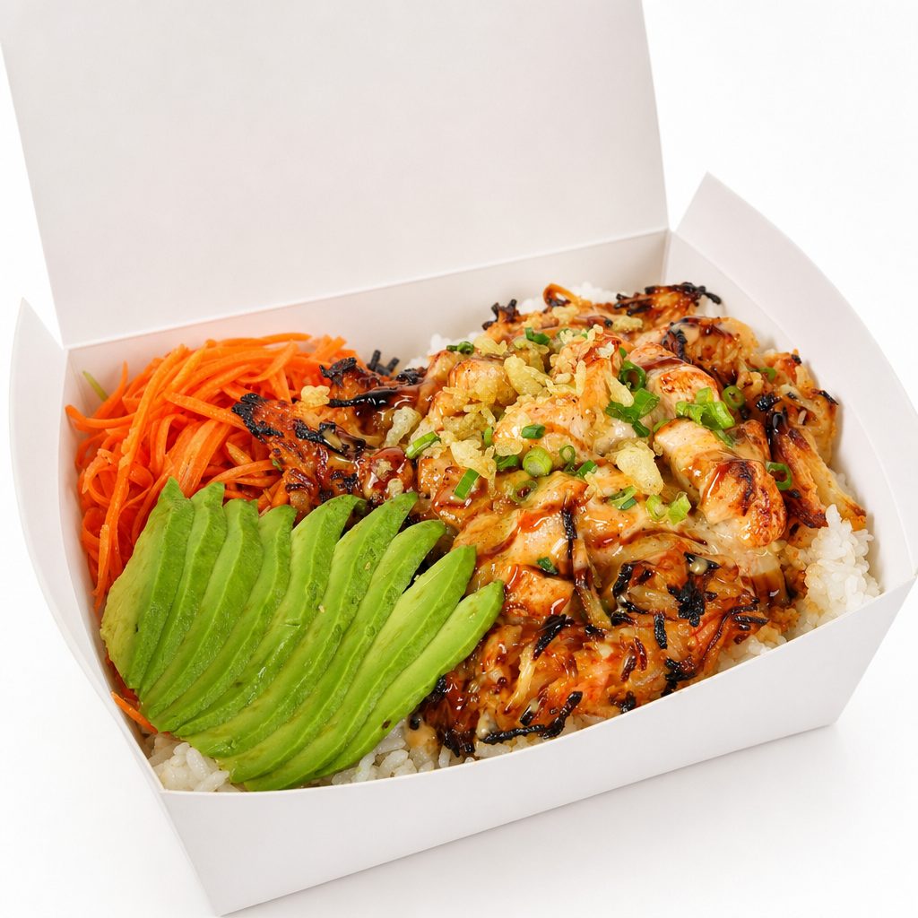 Volcano Box (Aka Sushi Bake) (cooked).