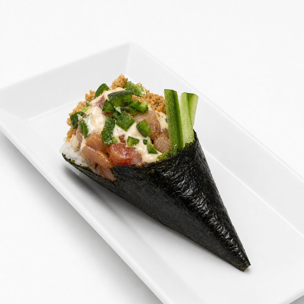 Hamachi Temaki.