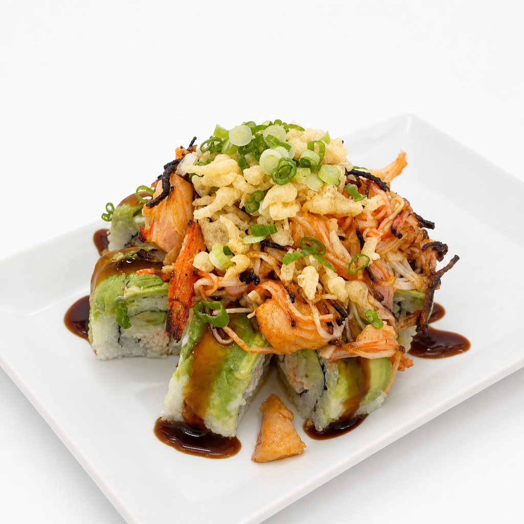 Volcano Roll (Cooked).