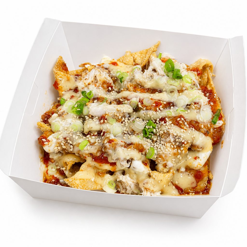 Crab Rangoon Nachos.