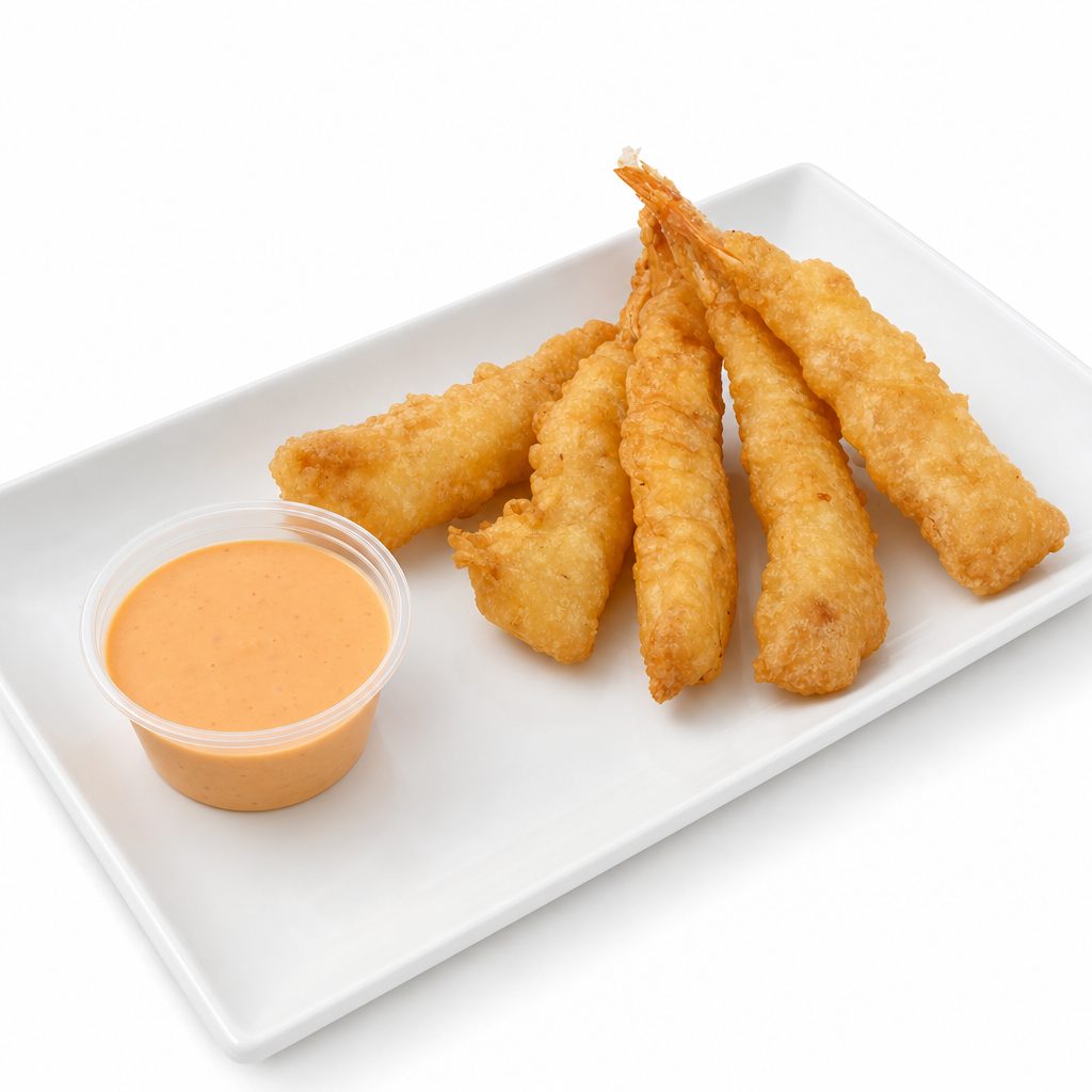 Shrimp Tempura.
