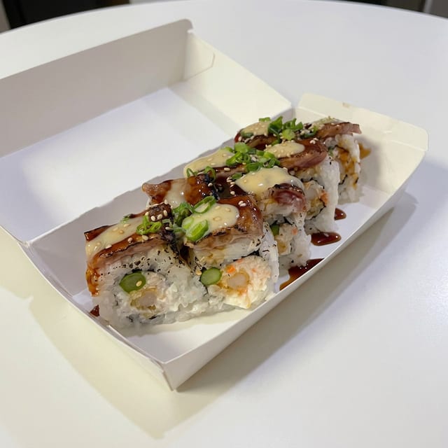 Surf N Turf Roll (Cooked).